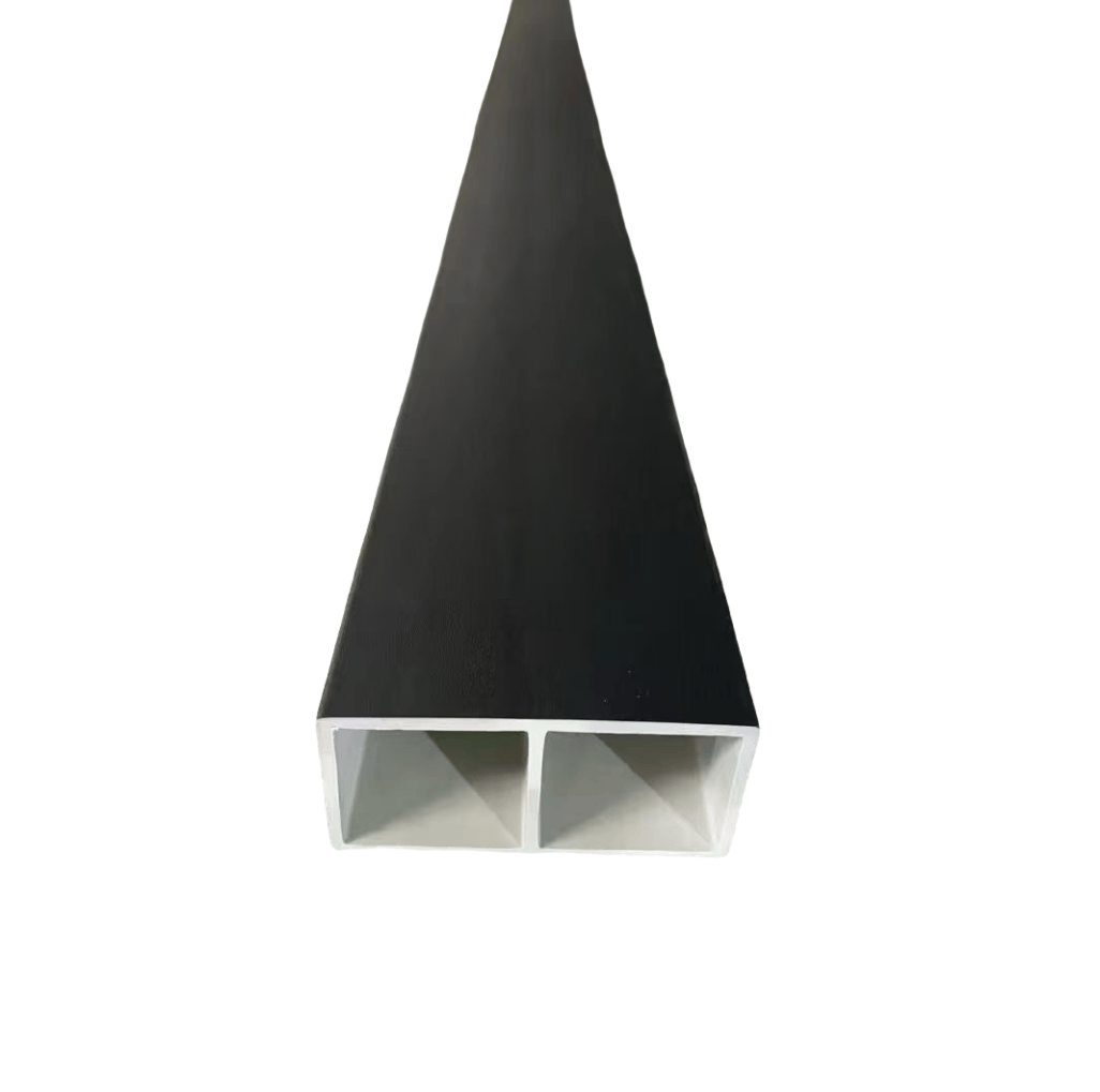 Lightweight WPC Hollow Square Profile
